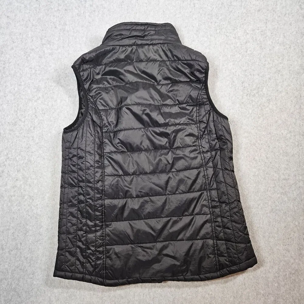 Just One Youths Girls Size Large L Black Vest Puffer